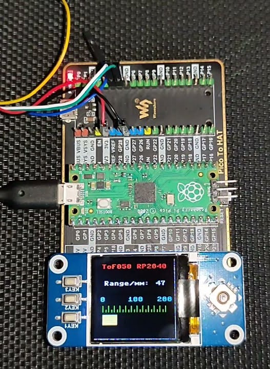 Range Finder Raspberry Pi Circuit Board